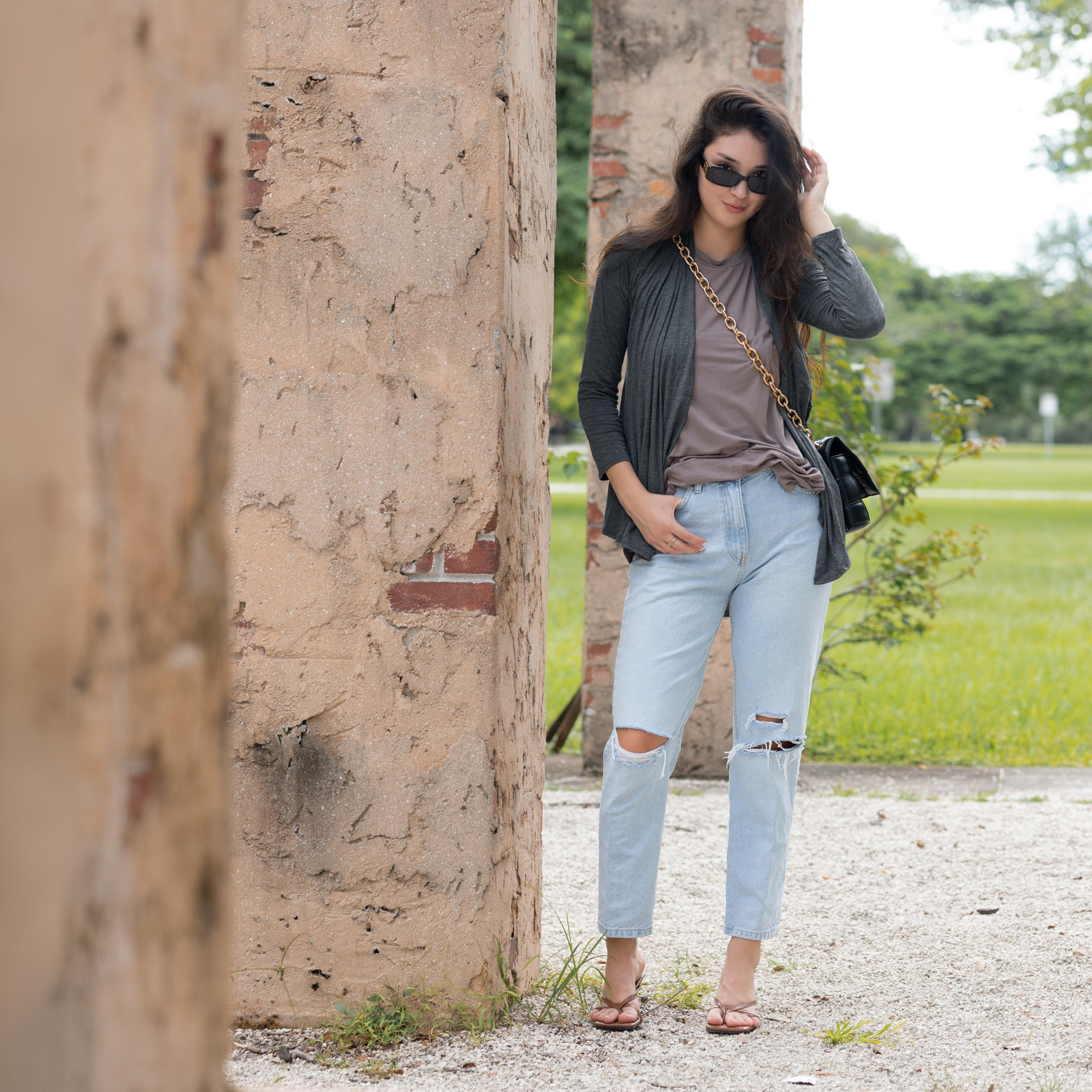 Long Sleeve Cardigan – Open Front Lightweight Cardigan