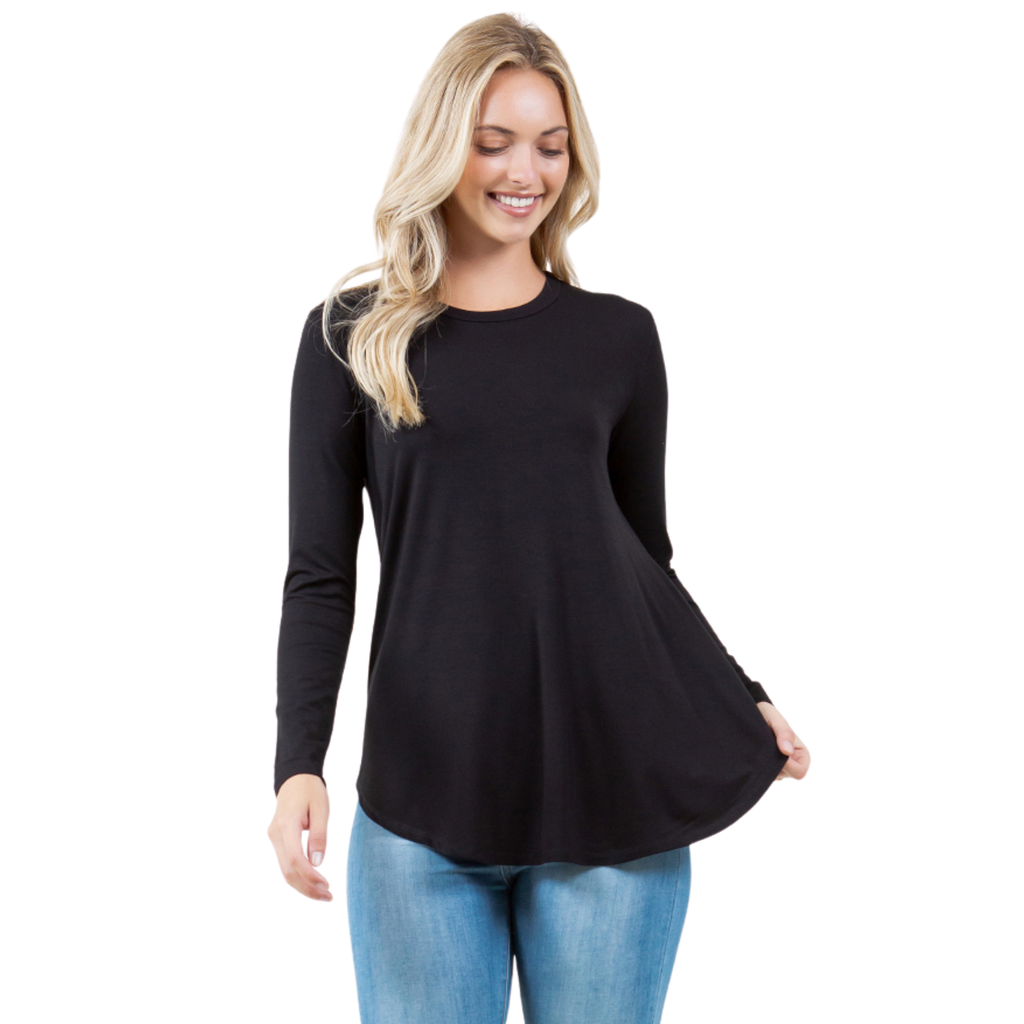 3-Pack Long Sleeve Tunic Top Azules 2DC