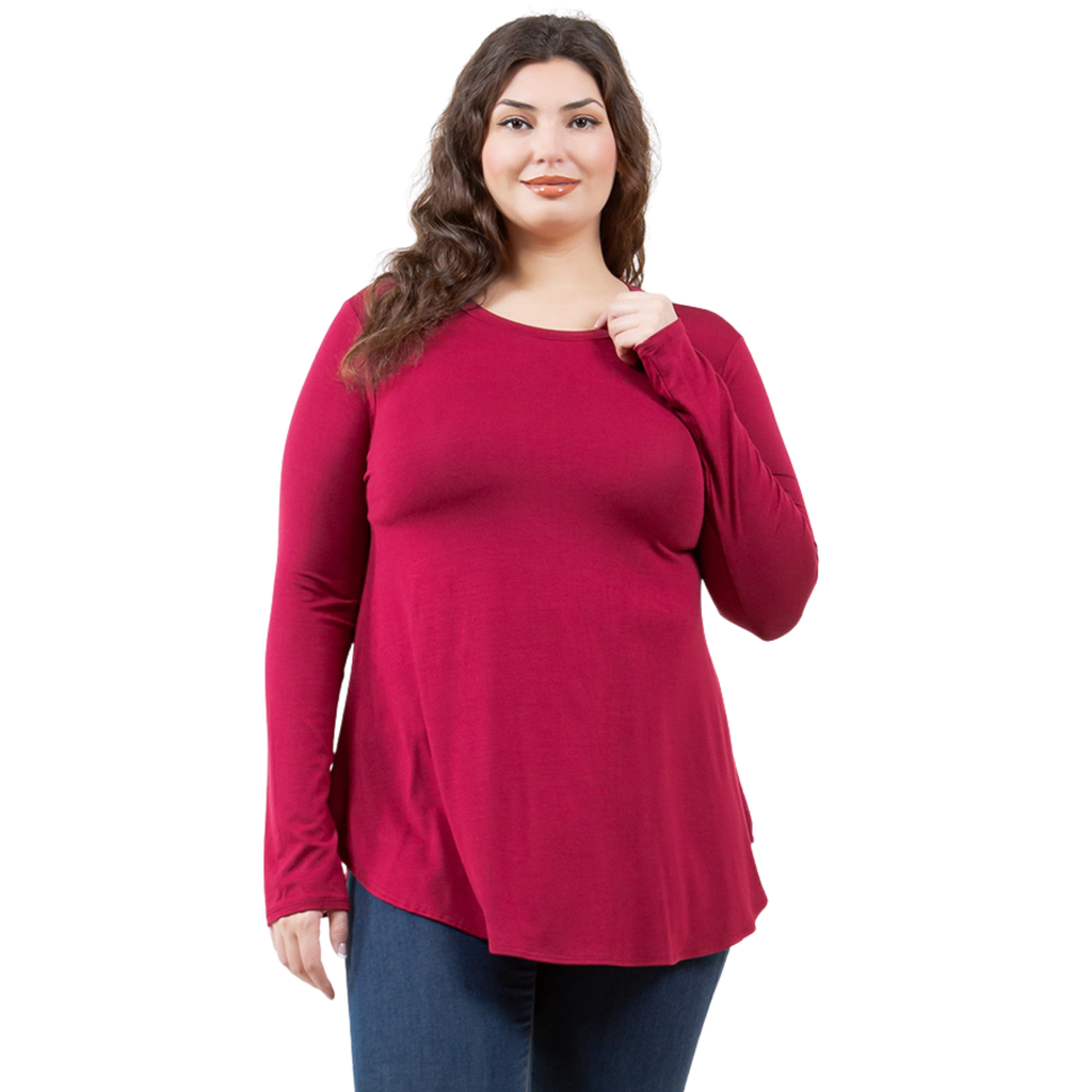 3-Pack Long Sleeve Tunic Top Azules 2DC