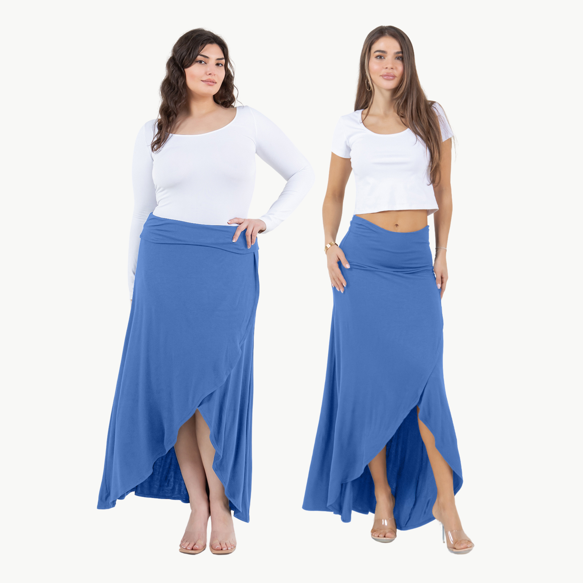 Cross over Midi Skirt