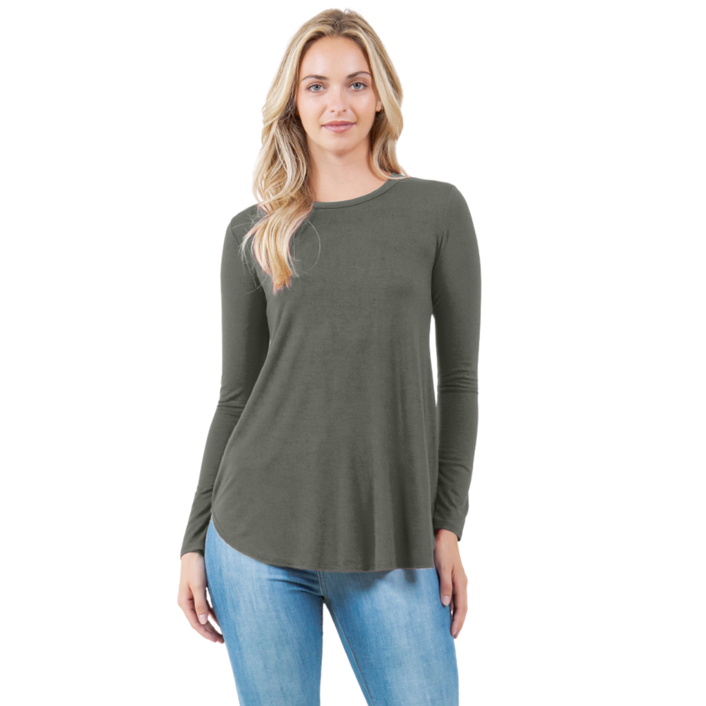 3-Pack Long Sleeve Tunic Top Azules 2DC