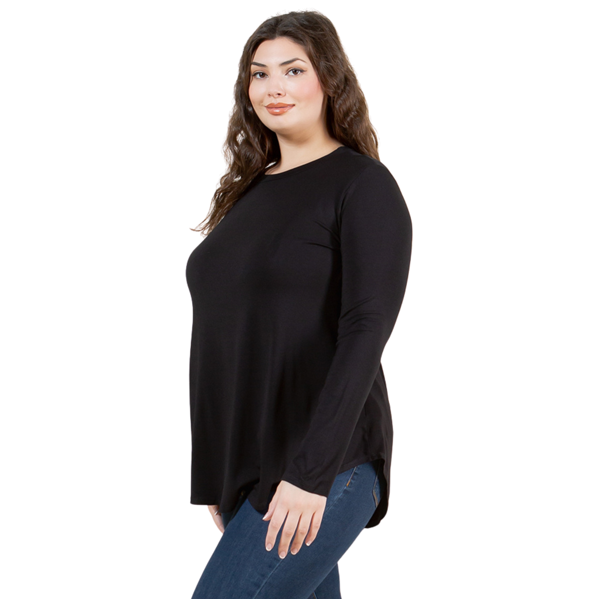 3-Pack Long Sleeve Tunic Top Azules 2DC