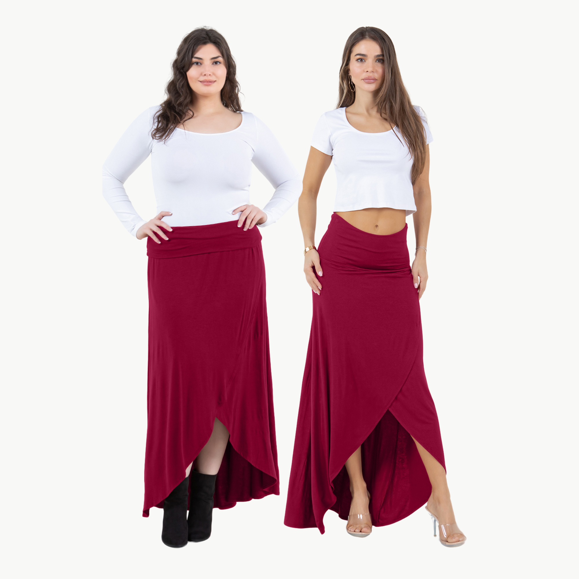 Cross over Midi Skirt