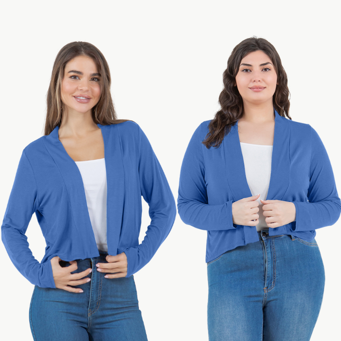 Long Sleeve Cropped Cardigan