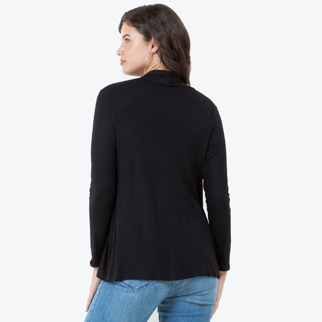 Long Sleeve Cardigan – Open Front Lightweight Cardigan Azules 2DC