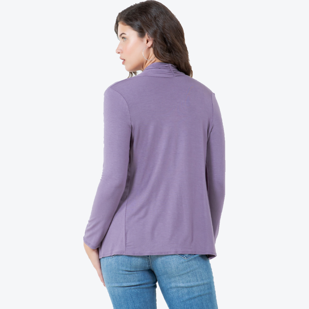 Long Sleeve Cardigan – Open Front Lightweight Cardigan Azules 2DC