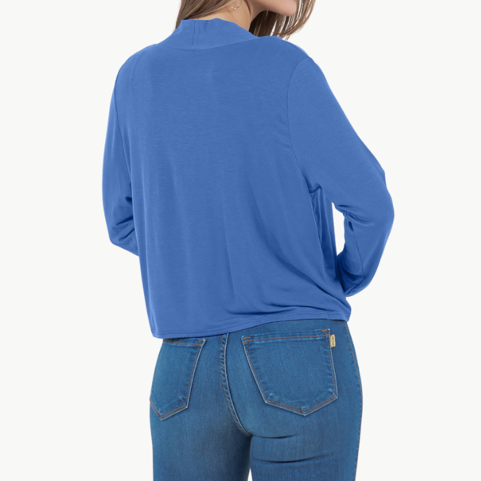 Long Sleeve Cropped Cardigan