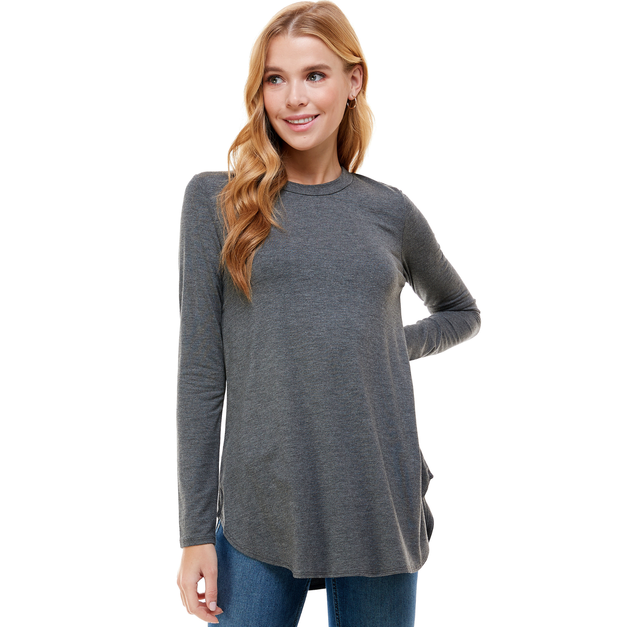 3-Pack Long Sleeve Tunic Top Azules 2DC