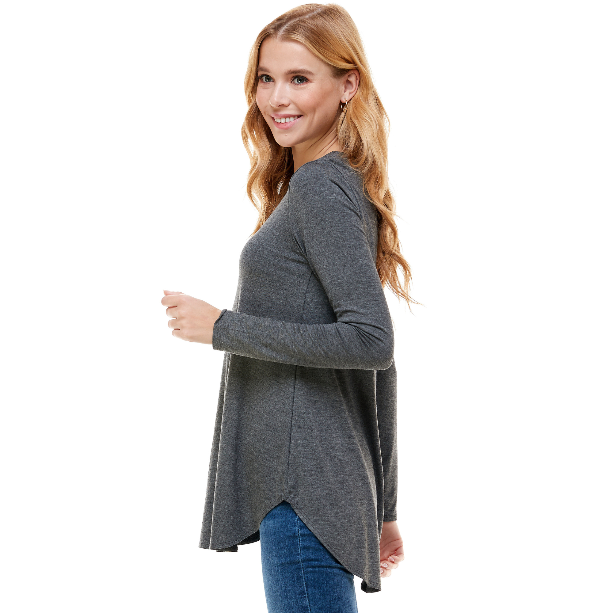 3-Pack Long Sleeve Tunic Top Azules 2DC