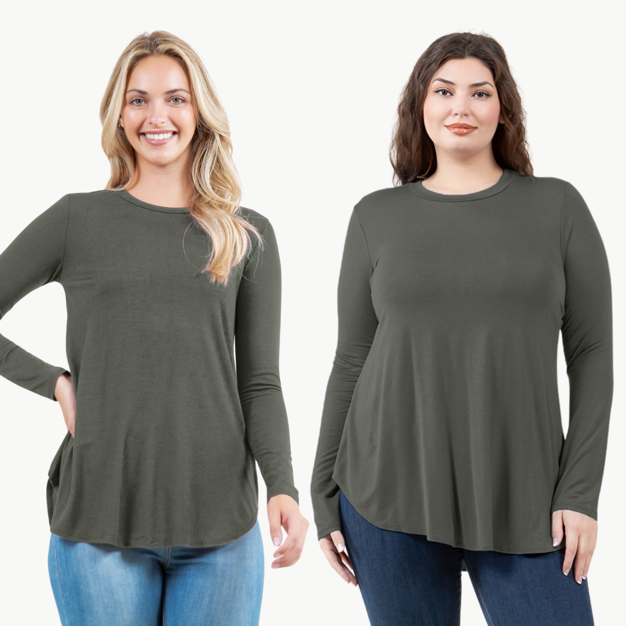 Long Sleeve Tunic Top
