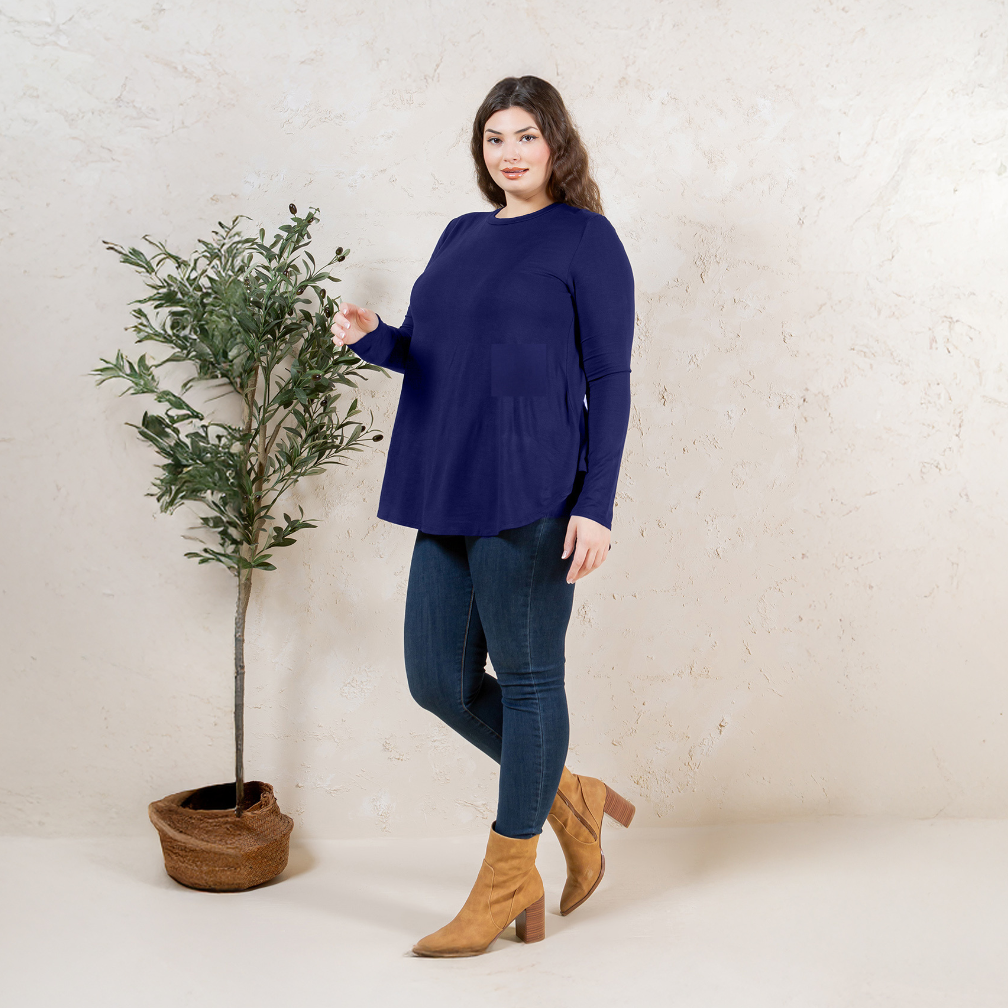 Long Sleeve Tunic Top