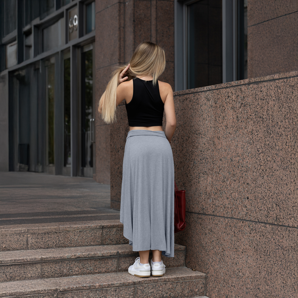 Cross over Midi Skirt
