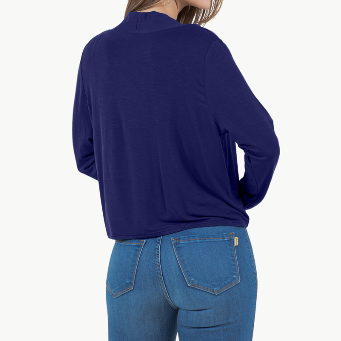 Long Sleeve Cropped Cardigan