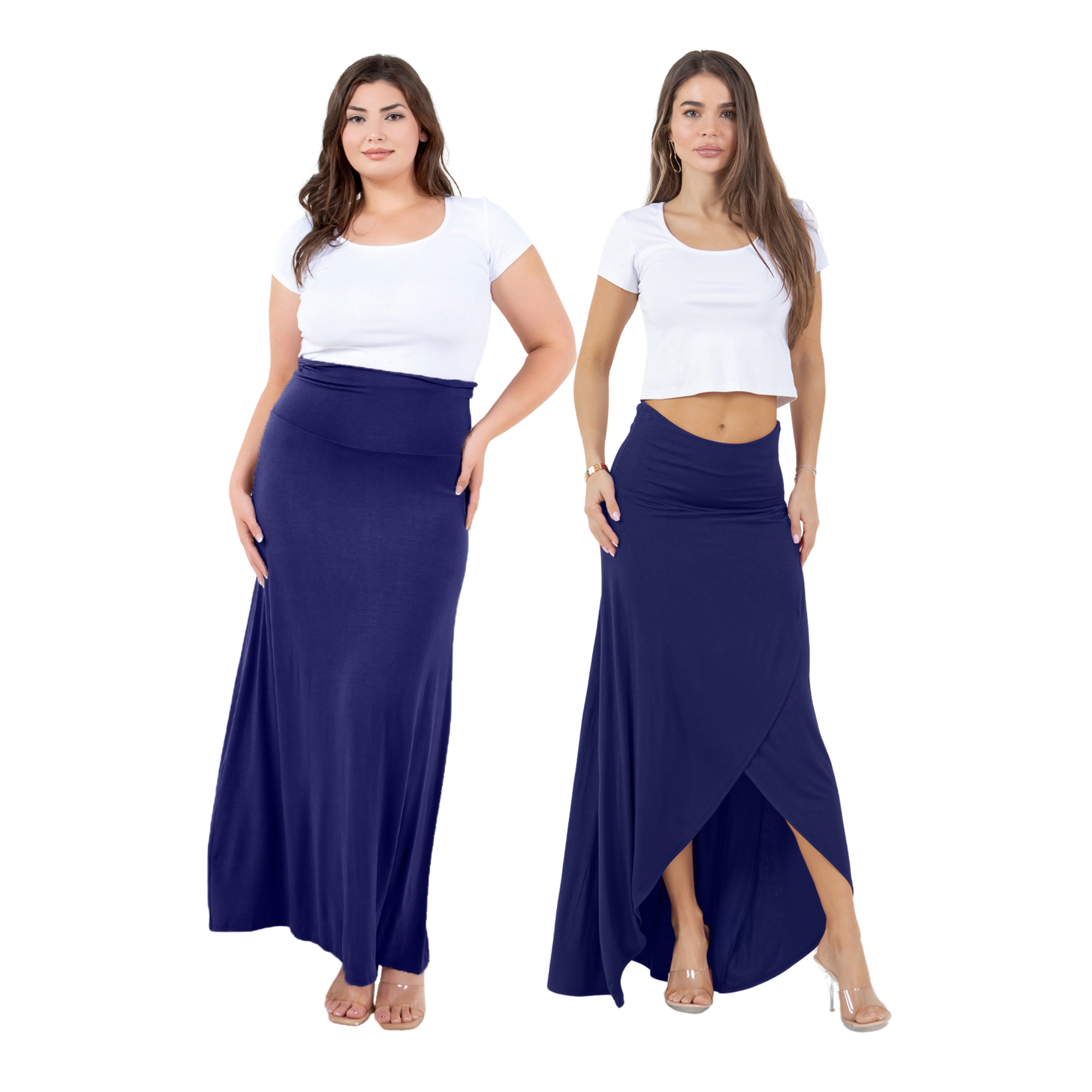Cross over Midi Skirt