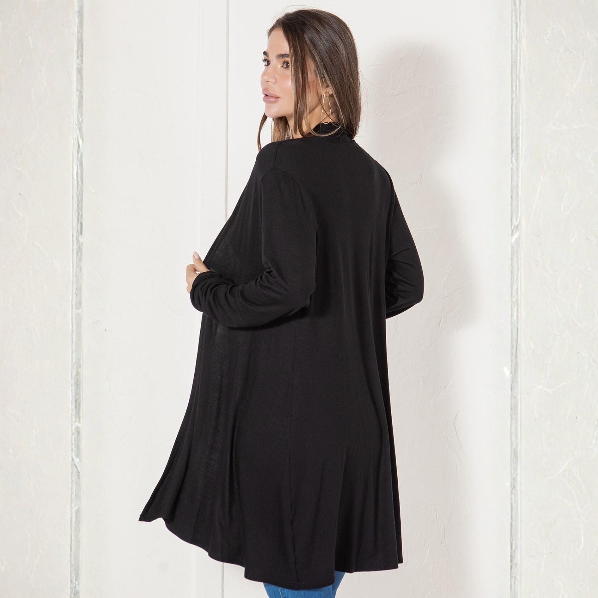 3-Pack Long Sleeve Cardigan (Straight Hem) Azules 2DC