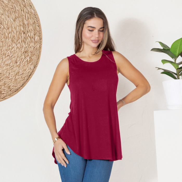 Tank Top – Sleeveless Casual Summer Shirt