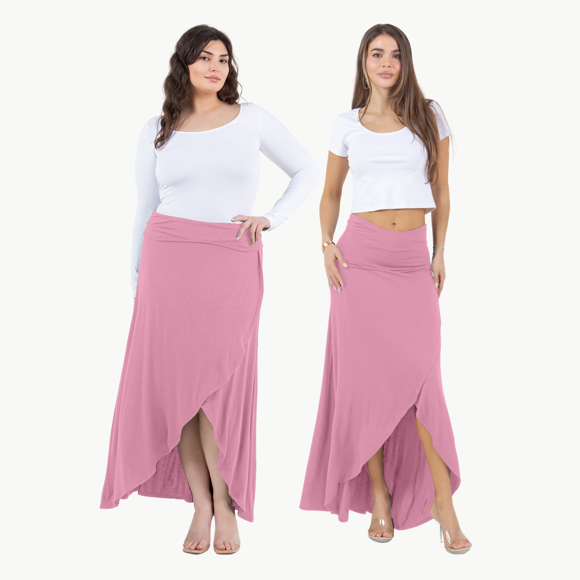Cross over Midi Skirt