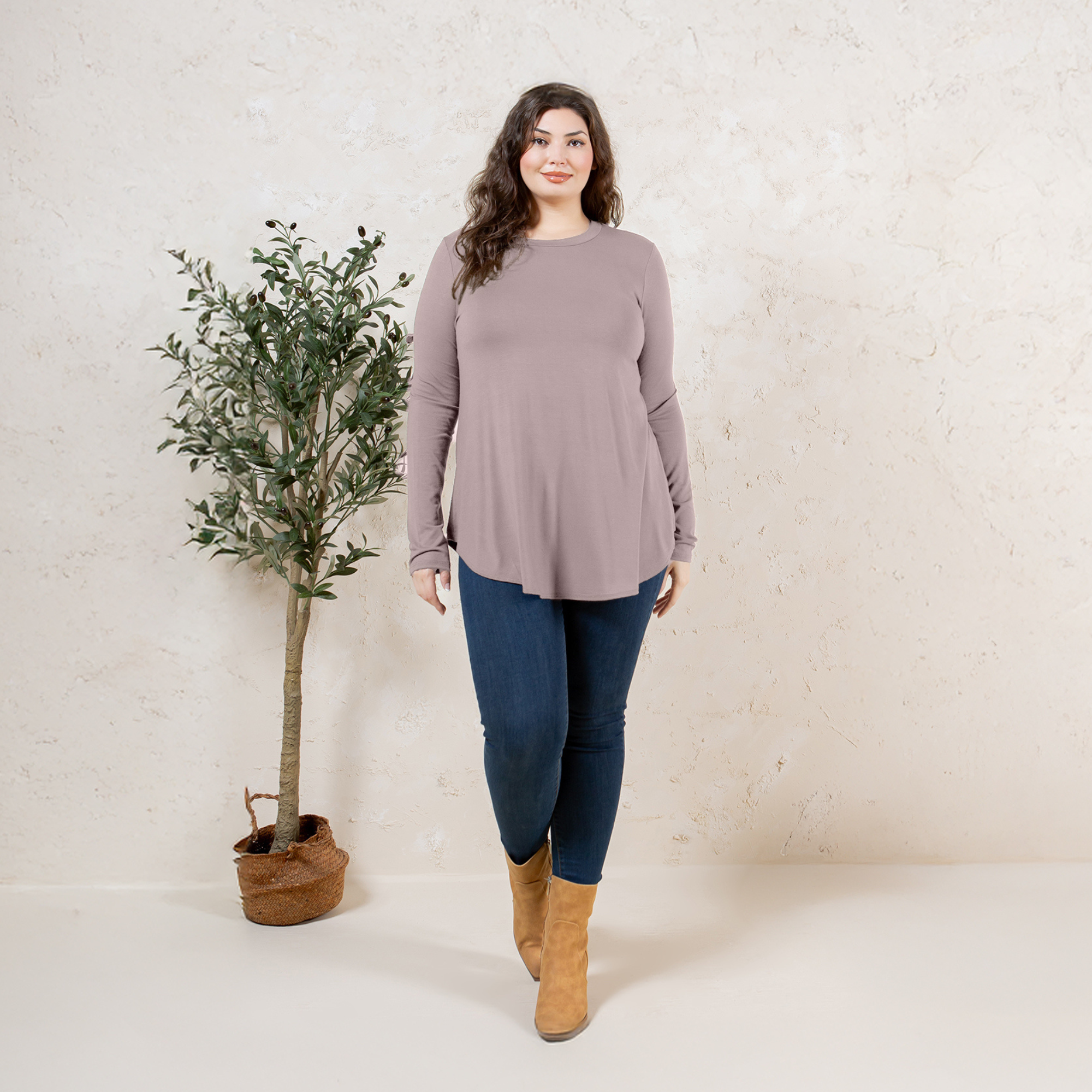 Long Sleeve Tunic Top