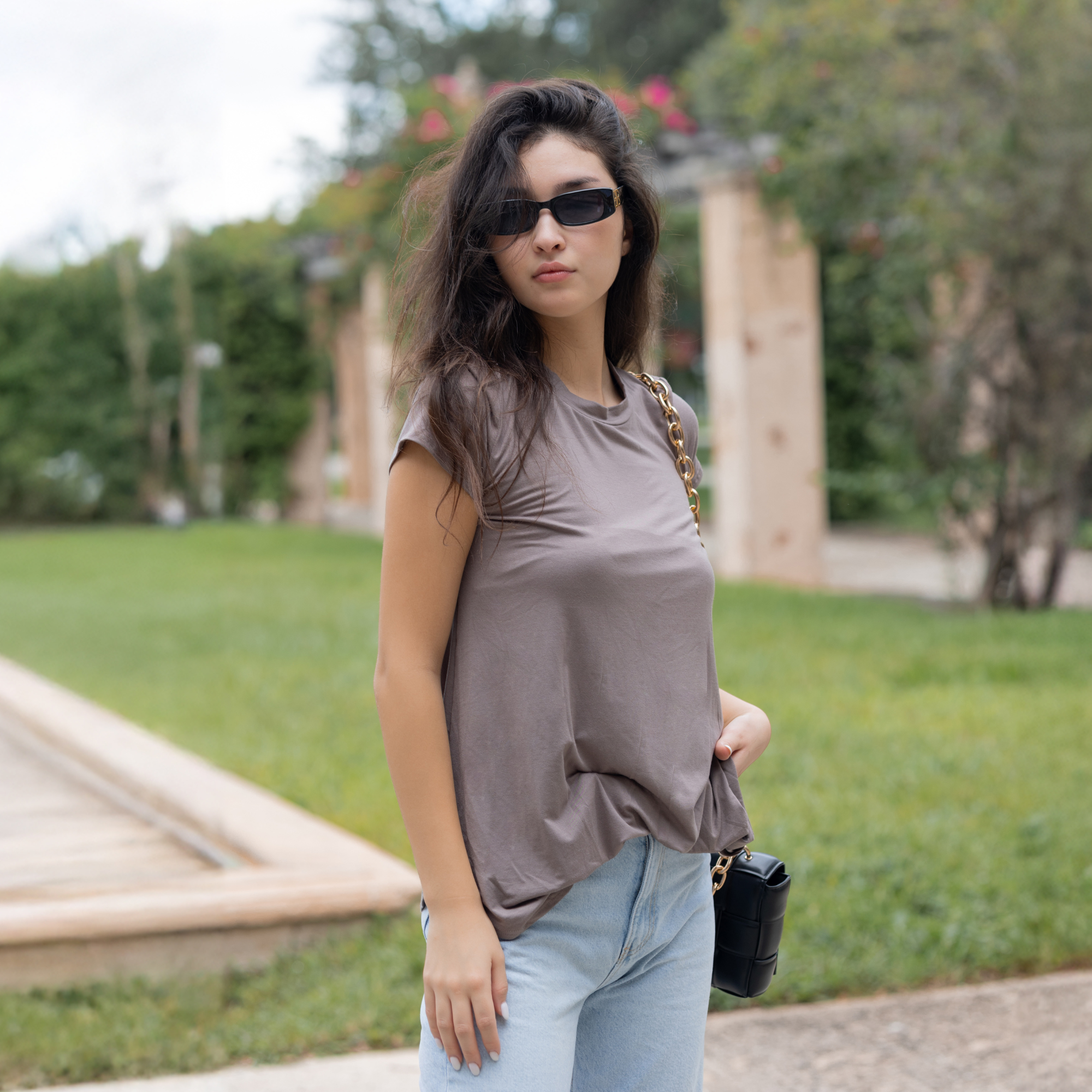 Short Sleeve Tunic Top – Loose Fit Blouse for Casual Wear