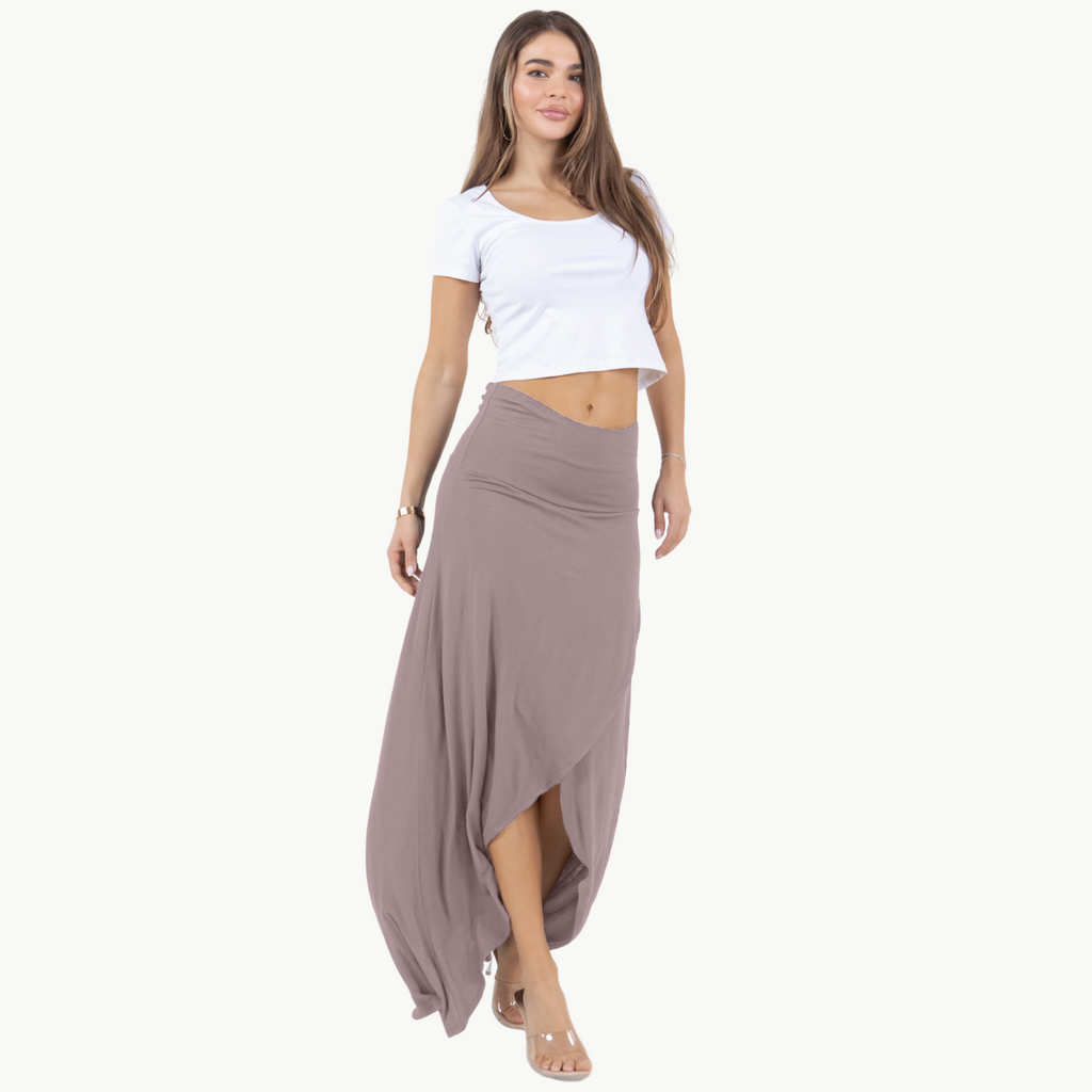 Cross over Midi Skirt