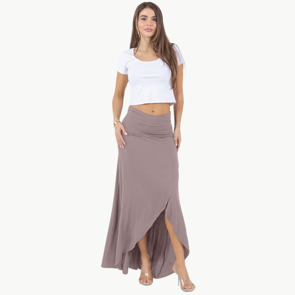 Cross over Midi Skirt