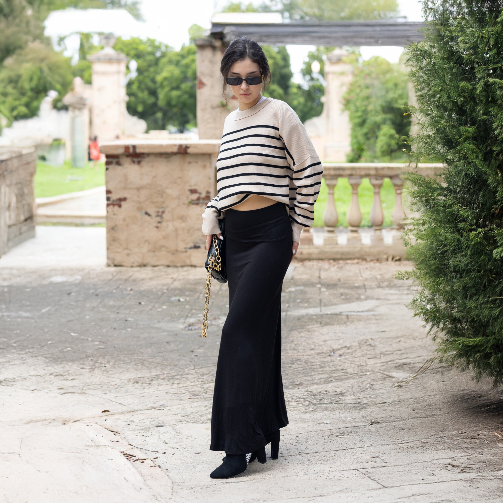 Maxi Skirt – High Waist Flowy Long Skirt for Casual & Dressy Outfits