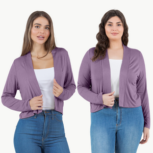 Long Sleeve Cropped Cardigan