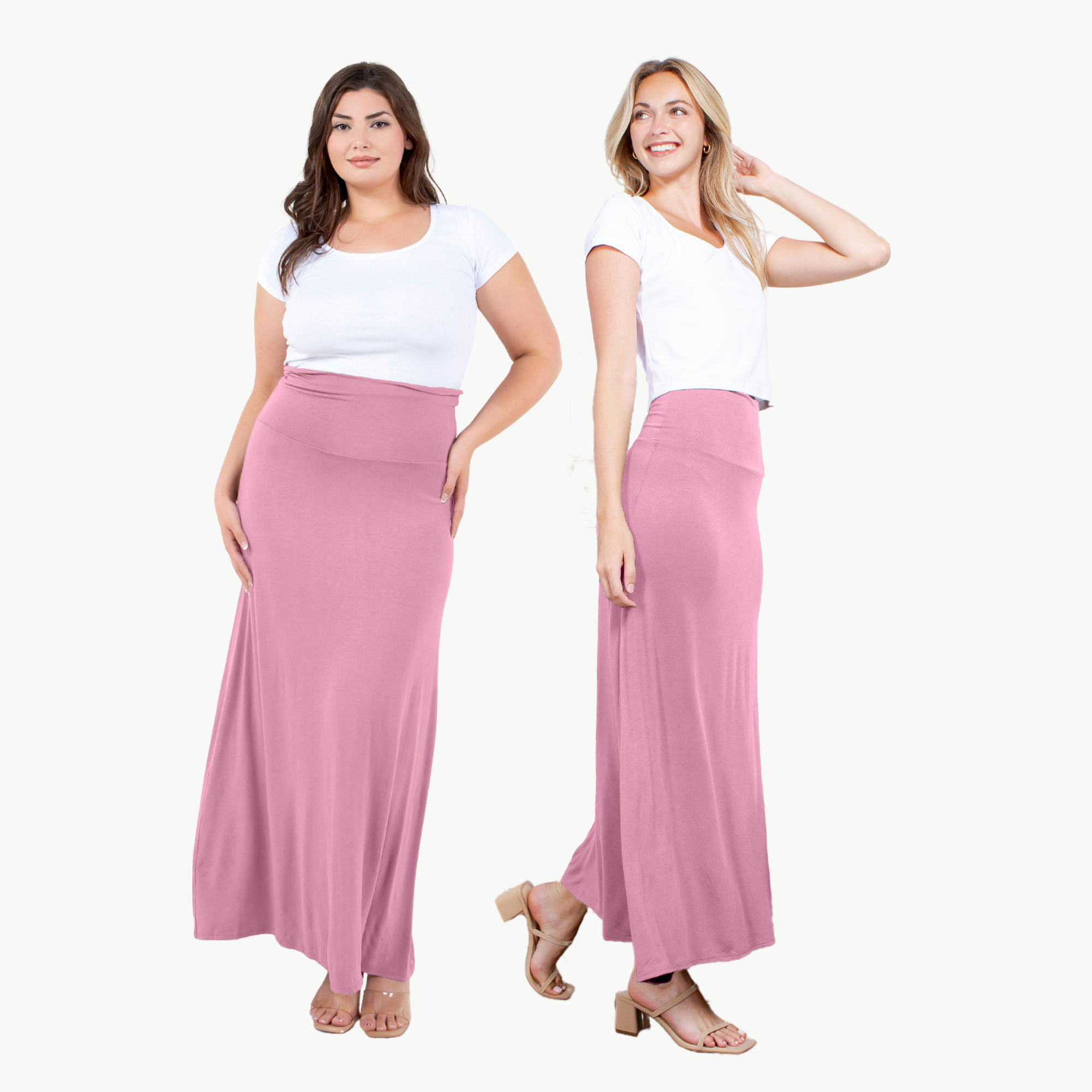 Maxi Skirt – High Waist Flowy Long Skirt for Casual & Dressy Outfits