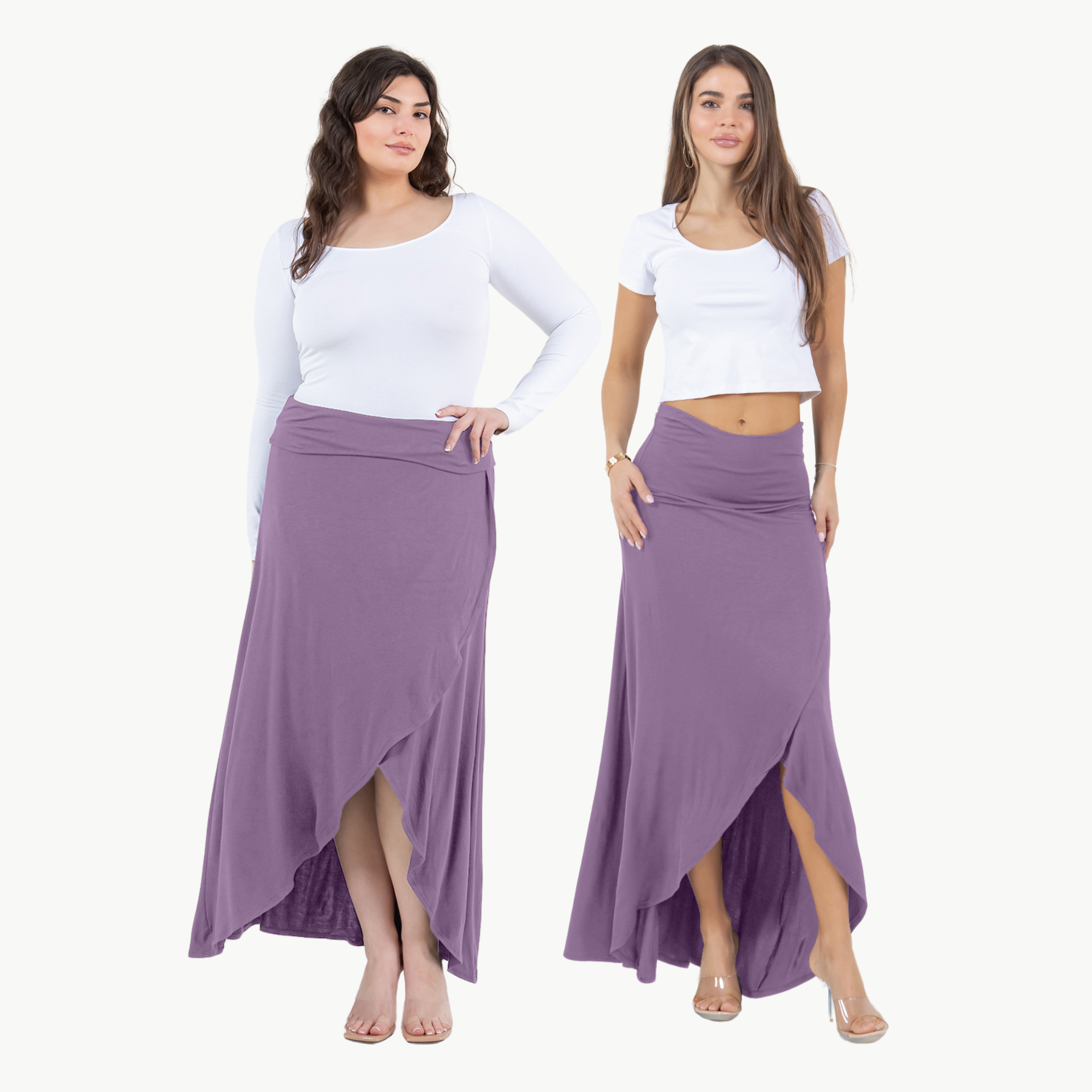 Cross over Midi Skirt