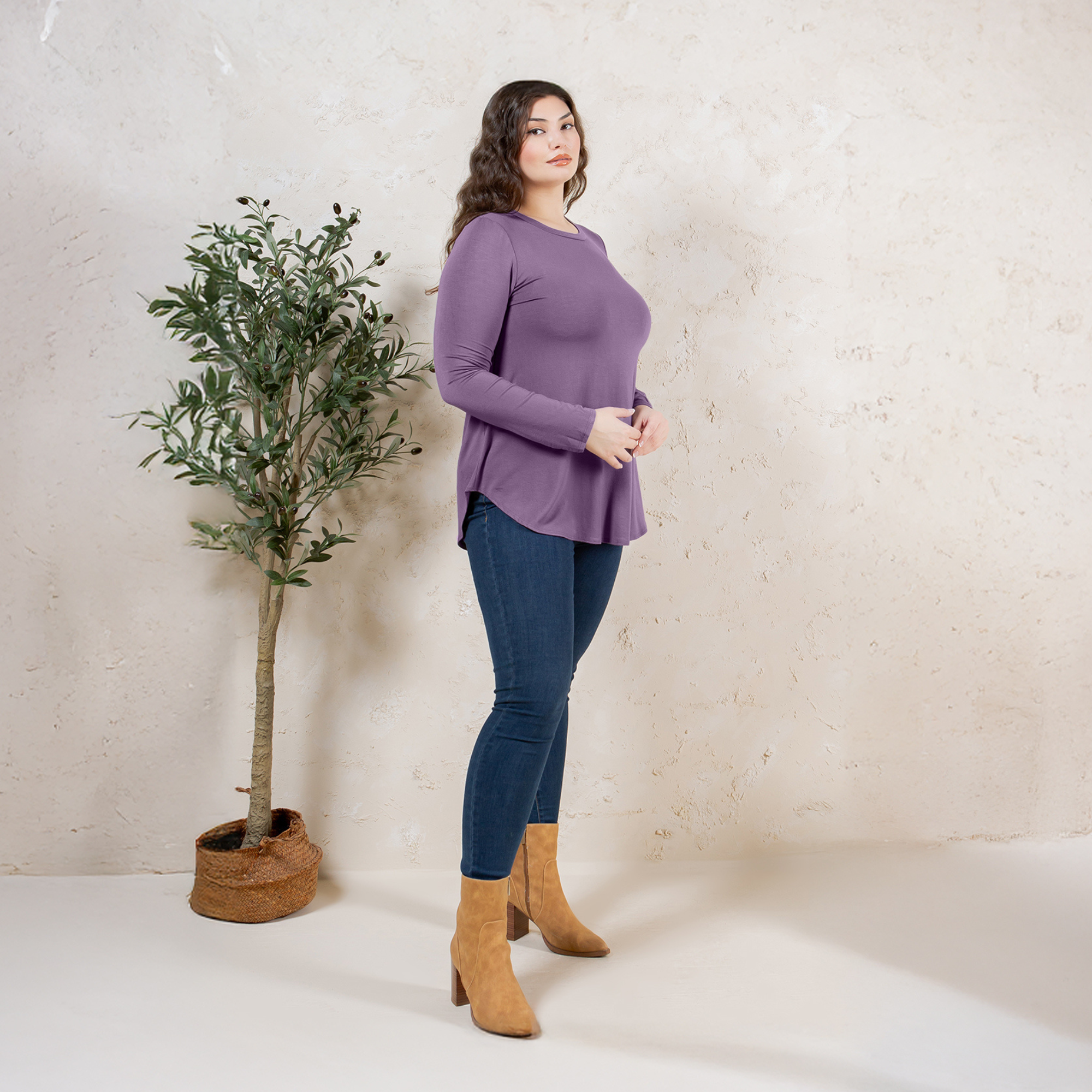 Long Sleeve Tunic Top