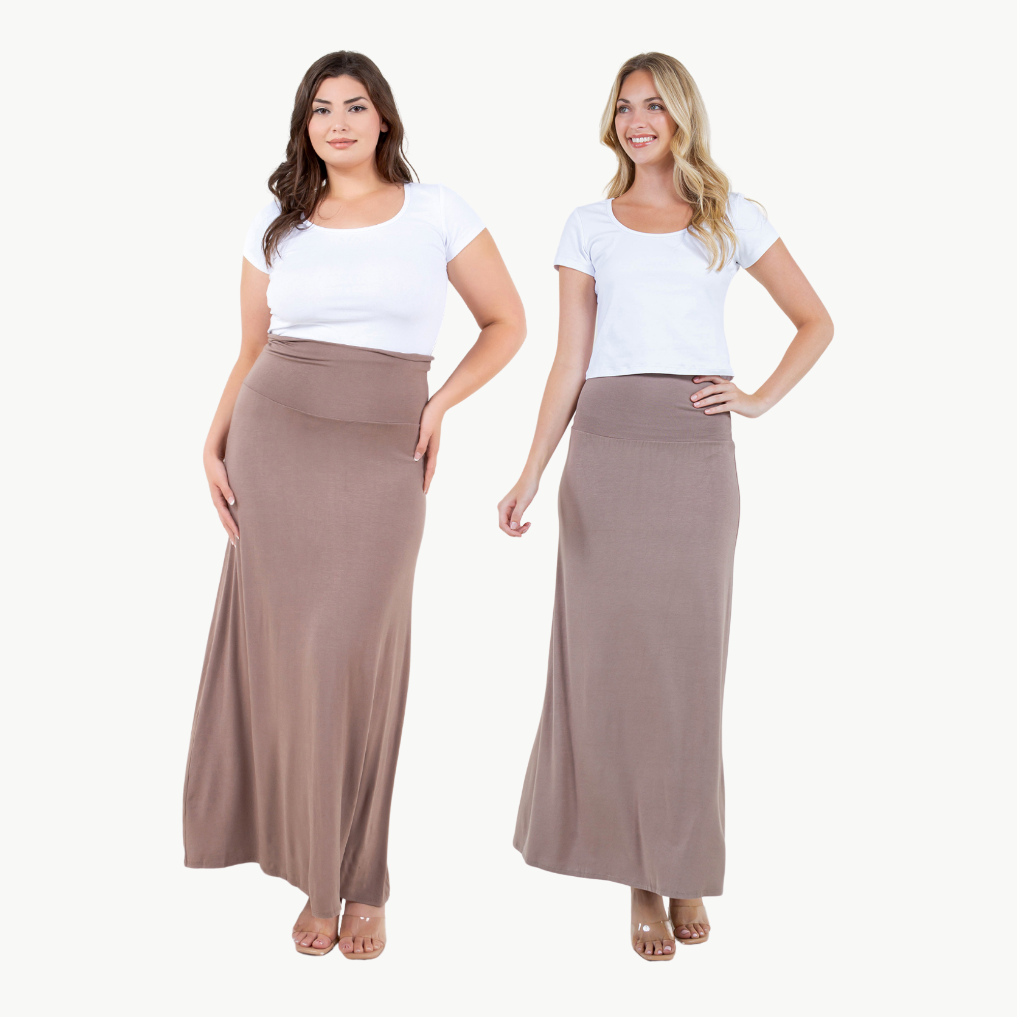 Maxi Skirt – High Waist Flowy Long Skirt for Casual & Dressy Outfits