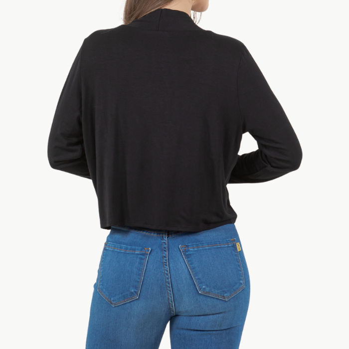 Long Sleeve Cropped Cardigan