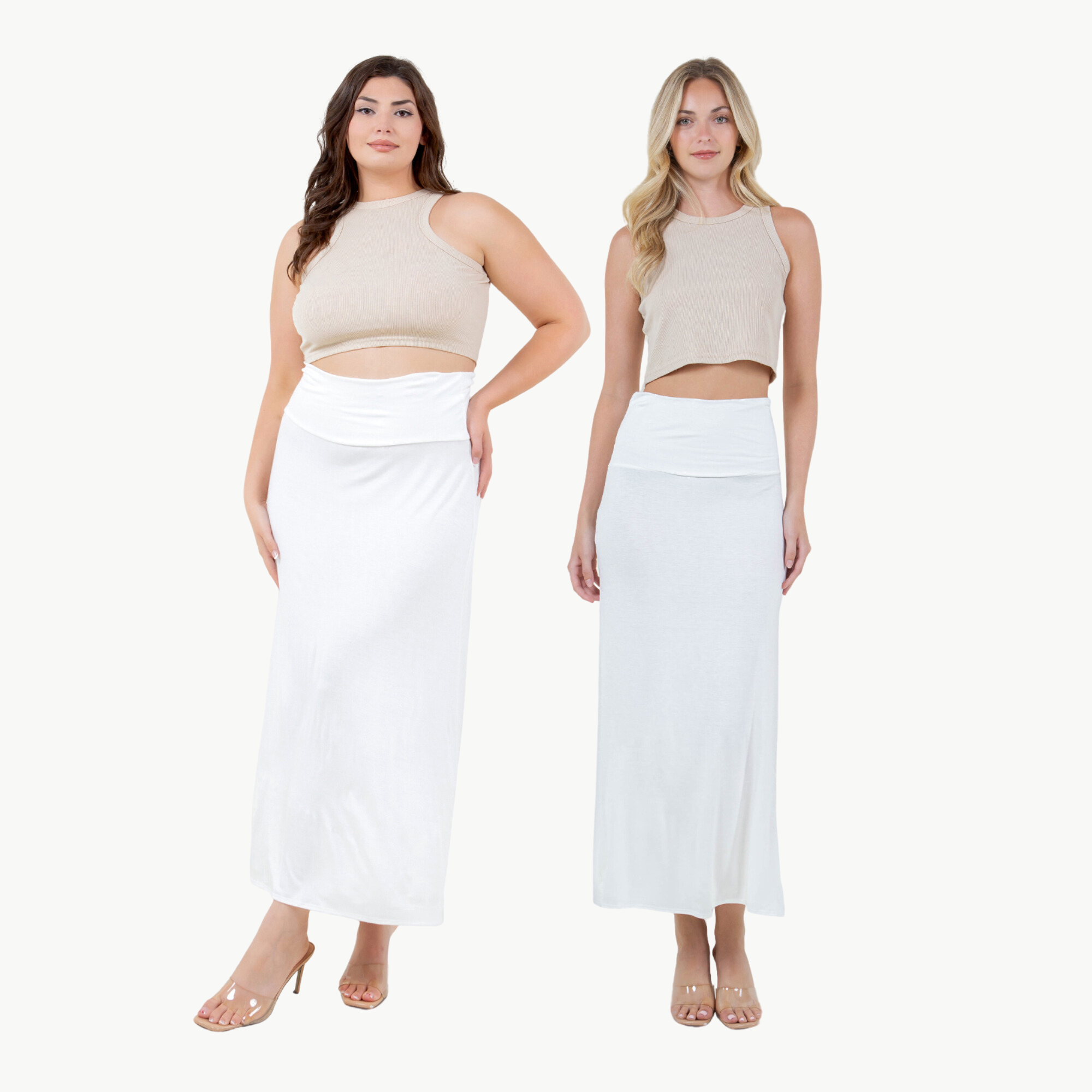 Maxi Skirt – High Waist Flowy Long Skirt for Casual & Dressy Outfits