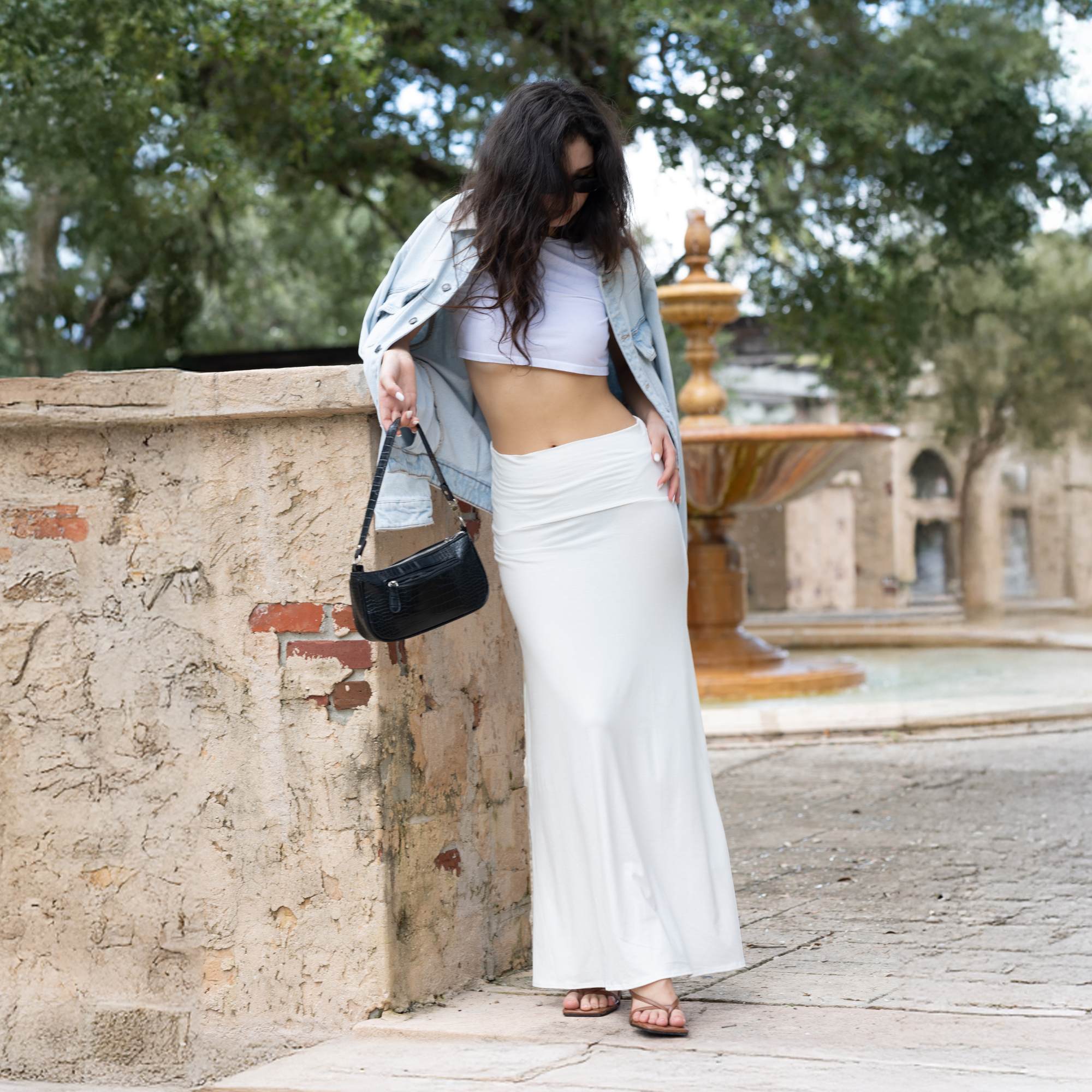 Maxi Skirt – High Waist Flowy Long Skirt for Casual & Dressy Outfits