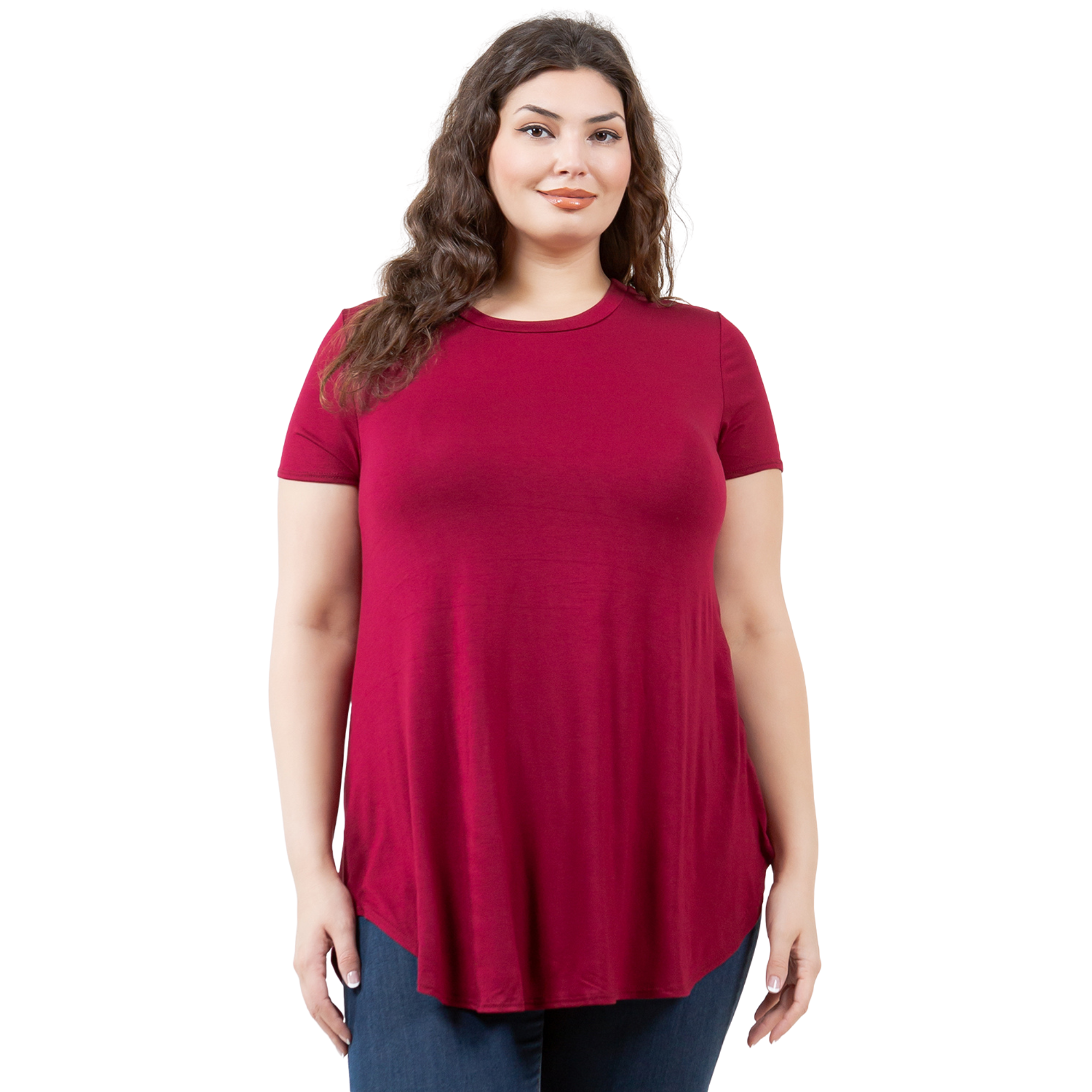 3-Pack Short Sleeve Tunic Top – Loose Fit Blouse for Casual Wear Azules 2DC