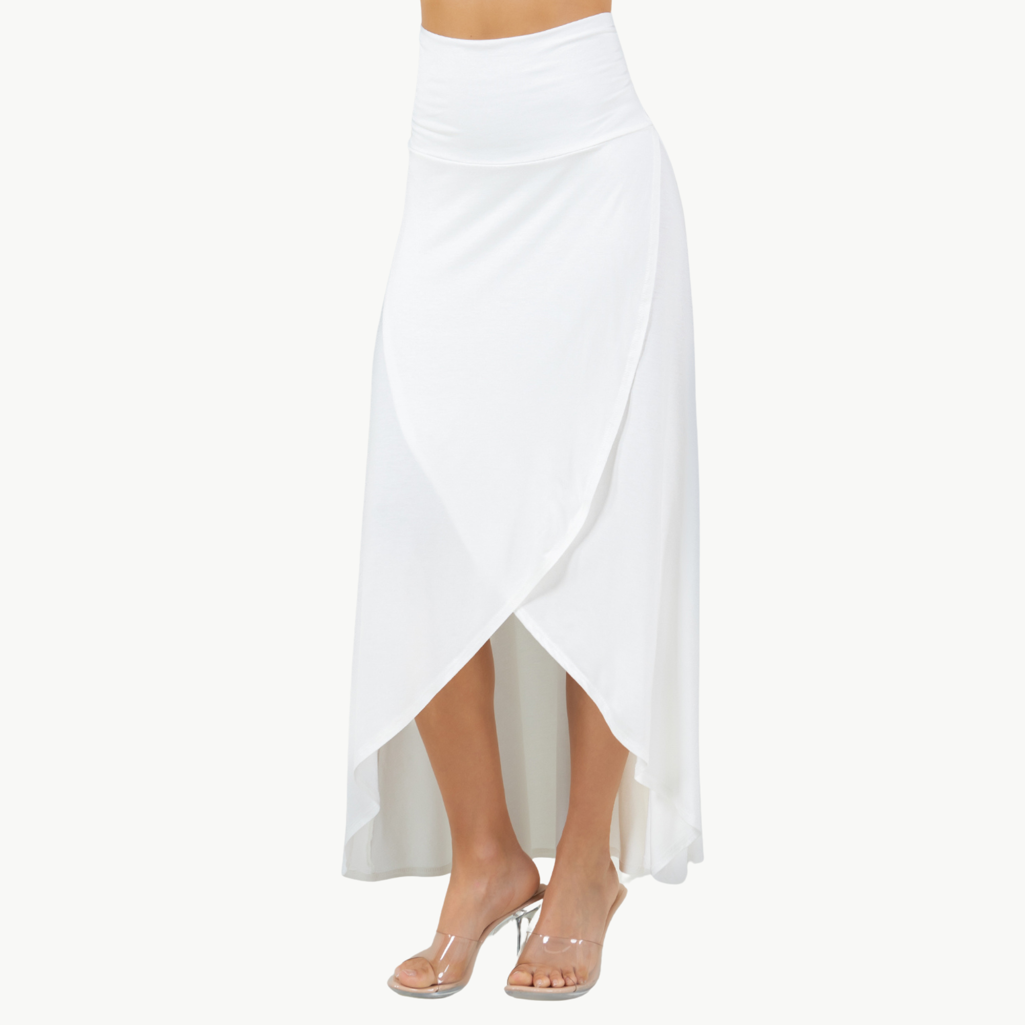 Cross over Midi Skirt