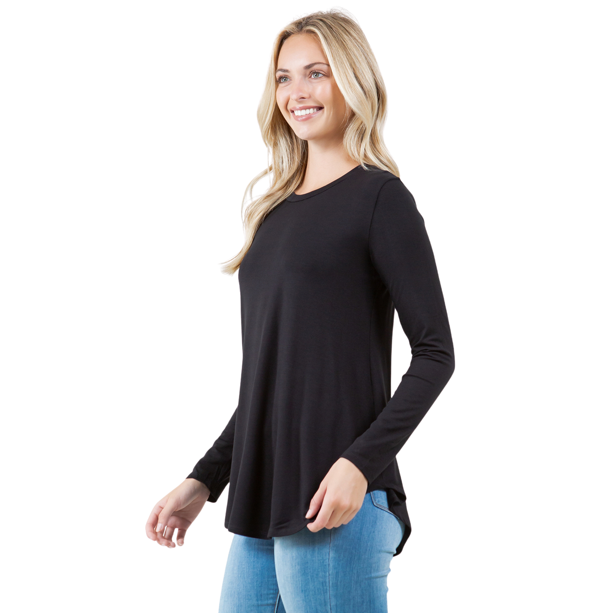 3-Pack Long Sleeve Tunic Top Azules 2DC