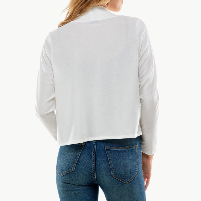Long Sleeve Cropped Cardigan