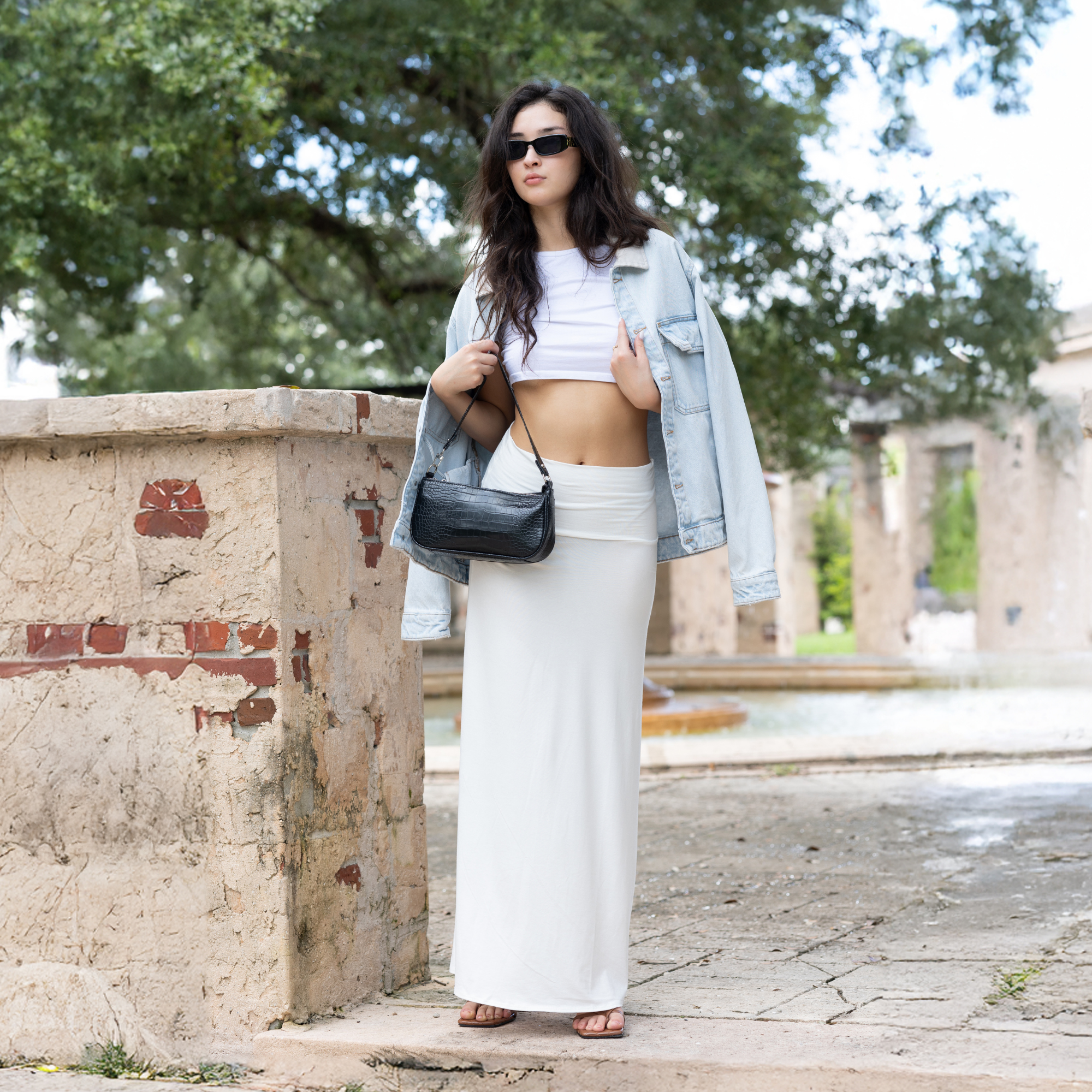 Maxi Skirt – High Waist Flowy Long Skirt for Casual & Dressy Outfits