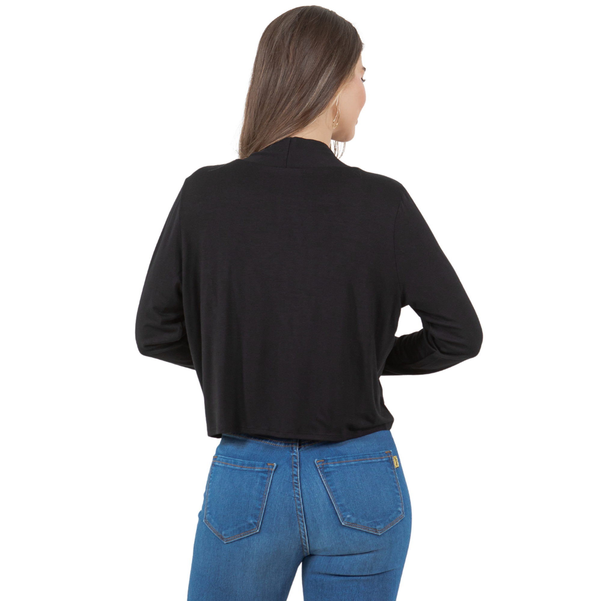 3-Pack Long Sleeve Cropped Cardigan Azules 2DC